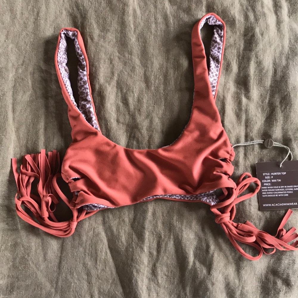 Brand new Hunter Top. Mai Tai. P. Acacia Swimwear
